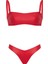 Kırmızı Straplez Bikini Takımı 3