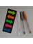Çilek Home Avm 50 Sayfa Siyah Telli Defter -Beyaz* Gri* Altın* Renk Jel Kalem- 1 Renkli Sticker 5