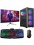 Tx174 Intel Core i5 2400 8GB Ram 256GB SSD 4GB GT730 23.8" Monitör Masaüstü Oyun Pc Bilgisayarı 1