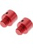 125 150 155 2015-18 Kırmızı Için 2x Motosiklet Atv Ayna Adaptörü (Yurt Dışından) 2