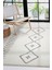 Canvas Rugs Natural Yıkanabilir Kaymaz Taban Modern Desenli Dokuma Kilim 3