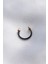 316L Cerrahi Çelik Siyah Renk Halka Gold Renk Çivi Uçlu Halka Piercing 1