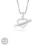 Swarovski Taşlı Gümüş Damla Kalp Bayan Kolye 1
