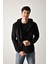 Unisex Fermuarlı Kapüşonlu Sweatshirt 1