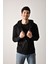 Unisex Fermuarlı Kapüşonlu Sweatshirt 2
