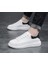 Unisex Siyah Cilt Spor Ayakkabı Sneaker 3