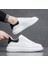 Unisex Siyah Cilt Spor Ayakkabı Sneaker 4