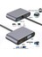 Apple Macbook 13.6' Air 2022 M2 Hub Type-C & 4K Hdtv VGA USB 3.0 Pd 4 In 1 Adaptör Çoklayıcı 2
