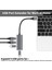 Apple Macbook 16.2' 2021 Notebook USB Çoklayıcı 4 In 1 & Şarj Kablo Adaptör Type-C Hub 4