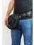 Çok Gözlü Su Geçirmez Unisex Siyah Bel Bacak Omuz Motosiklet Kurye Çantası Bodybag 3