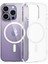 iPhone 11 Uyumlu Kılıf Magsafe Şarj Özellikli Sararmaz Sert Şeffaf Ince Fit Tasarım 3