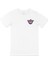 Phoenix Suns Phx Cep Logo Tasarımlı Beyaz Tişört 1