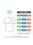 Oklahoma City Thunder Cep Logo Tasarımlı Beyaz Tişört 3