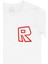 Roblox R Cep Logo Tasarımlı Beyaz Tişört 2