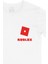 Roblox Logolu Cep Logo Tasarımlı Beyaz Tişört 2