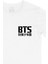 Bts Bangtan Boys Cep Logo Tasarımlı Beyaz Tişört 2