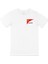 F1 Scuderia Ferrari Cep Logo Tasarımlı Beyaz Tişört 1