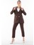 Kahve Blazer Ceket Pantolon Ikili Takım 0106305.05 1