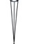 Firkete Tel Sehpa Ayağı Tekli 46 cm 1