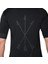 Erkek Bohem Kısa Kol Uzun T-Shirt Siyah 4