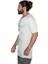 Erkek Bohem Kısa Kol Uzun T-Shirt Beyaz 2
