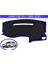 2005-2010 Modellerine Uygun Ford Focus 2 Torpido Koruma Halısı Siyah Kenar Renk Mavi 1