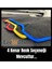 2005-2010 Modellerine Uygun Ford Focus 2 Torpido Koruma Halısı Siyah Kenar Renk Mavi 2