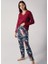 4060 Kadın Kışlık Pijama Takımı 2