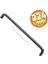 Paris Çekmece Dolap Kapak Kulpu Kulbu 224 mm Antik Gümüş Metal Kulp 1