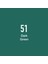 Twin Marker BG51 Dark Green 1