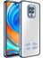 Xiaomi Redmi Note 9s Kılıf Kamera Korumalı Logo Gösteren Şeffaf Kapak 1