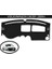 2004-2008 Modellerine Uygun Volkswagen Caddy Torpido Koruma Halısı Siyah Kenar Renk Siyah 1