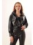 Kadın Ceket BGDRT1031 Deri Spor Crop 2