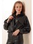 Kadın Ceket BGDRT1031 Deri Spor Crop 4