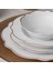 Daisy Rose Wave Shape 24 Parça 6 Kişilik Porselen Yemek Takımı 3