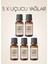 Beşli Set Uçucu Yağlar, Buhurdanlık Yağ, Doğal Uçucu Yağ, Oda Kokusu, Aromaterapi Yağı, 10 ml 1