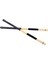 Fırçalar Bambu Drumsticks Deri Saplama 40.5cm Siyah (Yurt Dışından) 5