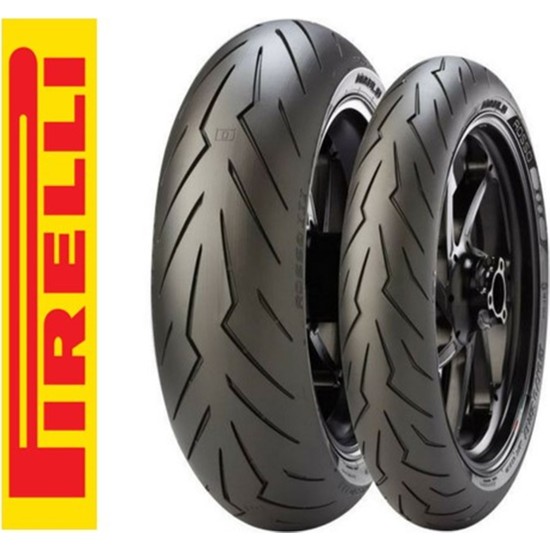 Pirelli Set 110/70R17 ve 140/70R17 Diablo Rosso 3 Ön Arka Fiyatı
