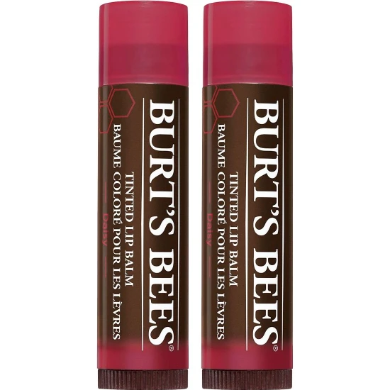 Burts Bees Renkli Dudak Bakım Kremi Mercan Çiçeği - Tinted Lip Balm Daisy 4,25 gr X2 Adet