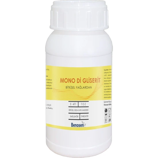 Benosen Monogliserit (E471) (Gliserin Mono Stearat) 150 gr