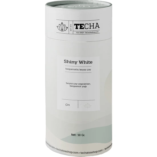 Te Cha Tea Shiny White 50 Gr Bergamotlu Beyaz Çay