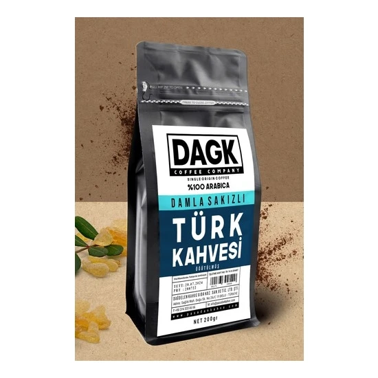 Dagk Damla Sakızlı Türk Kahvesi 200 gr