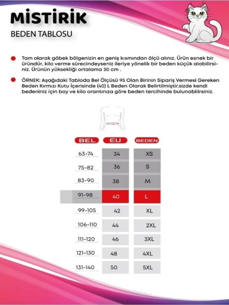Mistirik Askısız Siyah Renk Korse 3 Bölge Etkili L Beden Kadın Kullanımı İçin Özel Tasarım görsel 4