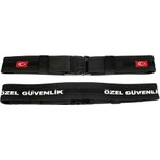 Özel Güvenlik Yazılı Palaska Siyah