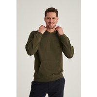 D'S Damat Relaxed Fit Haki Sweatshirt 8HCE2ORT01001