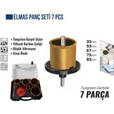 Bay-Tec MK0316 Elmas Panç Seti 7 Parça