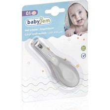 Baby Jem Babyjem Bebek Çıtçıt Tırnak Makası 576 Gri