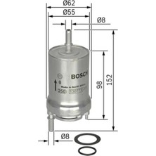 Parcaworld Yakıt Filtresi Cordoba-Ibıza-Leon-Toledo Iıı-Octavıa-Caddy-Golf-Jetta-Polo-Touran 1.4.1.6 3 Giriş Bo