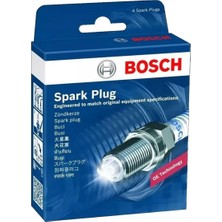 Bosch Fiat 500 C 1.2 2009-2019 Lpg Iridyum Buji 4 Adet