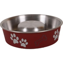 Circles Pet Çelik Yavaş Yeme Mama Kabı